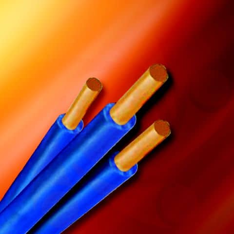 Dây đơn cứng, ruột đồng, cách điện PVC - 450/750V