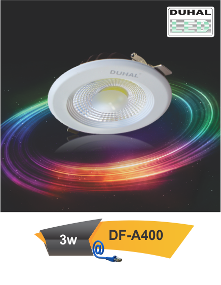Đèn LED âm trần 3W 